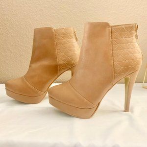 Nude Booties